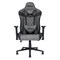 Techni Office Solutions 55.25" Vibrant Gray and Black Unique Techni Sports XL Comfortable Gaming Chair